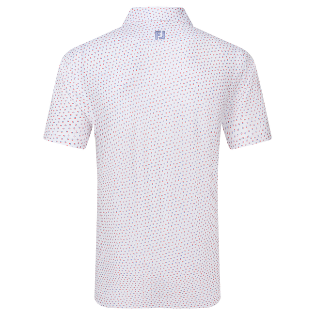 Polo piqué imprimé gélule