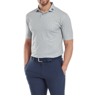 Polo piqué imprimé gélule