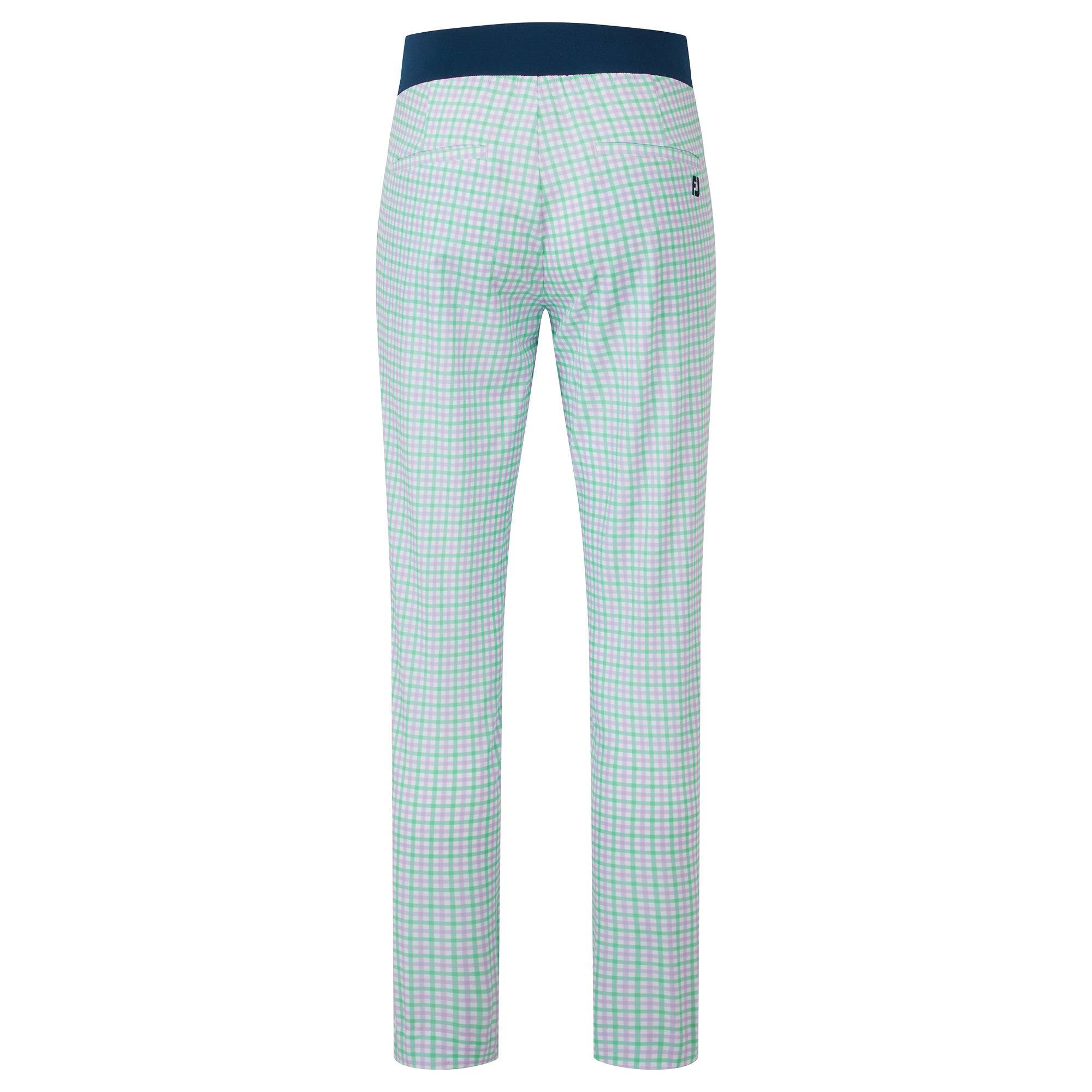 Pantalon 7/8 l&eacute;ger imprim&eacute; Vichy