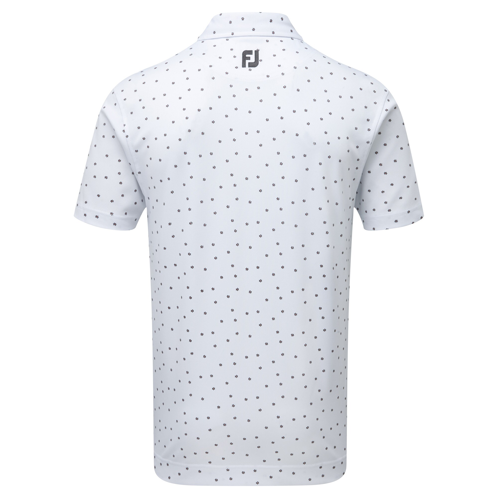 Stretch Pique Flower Print