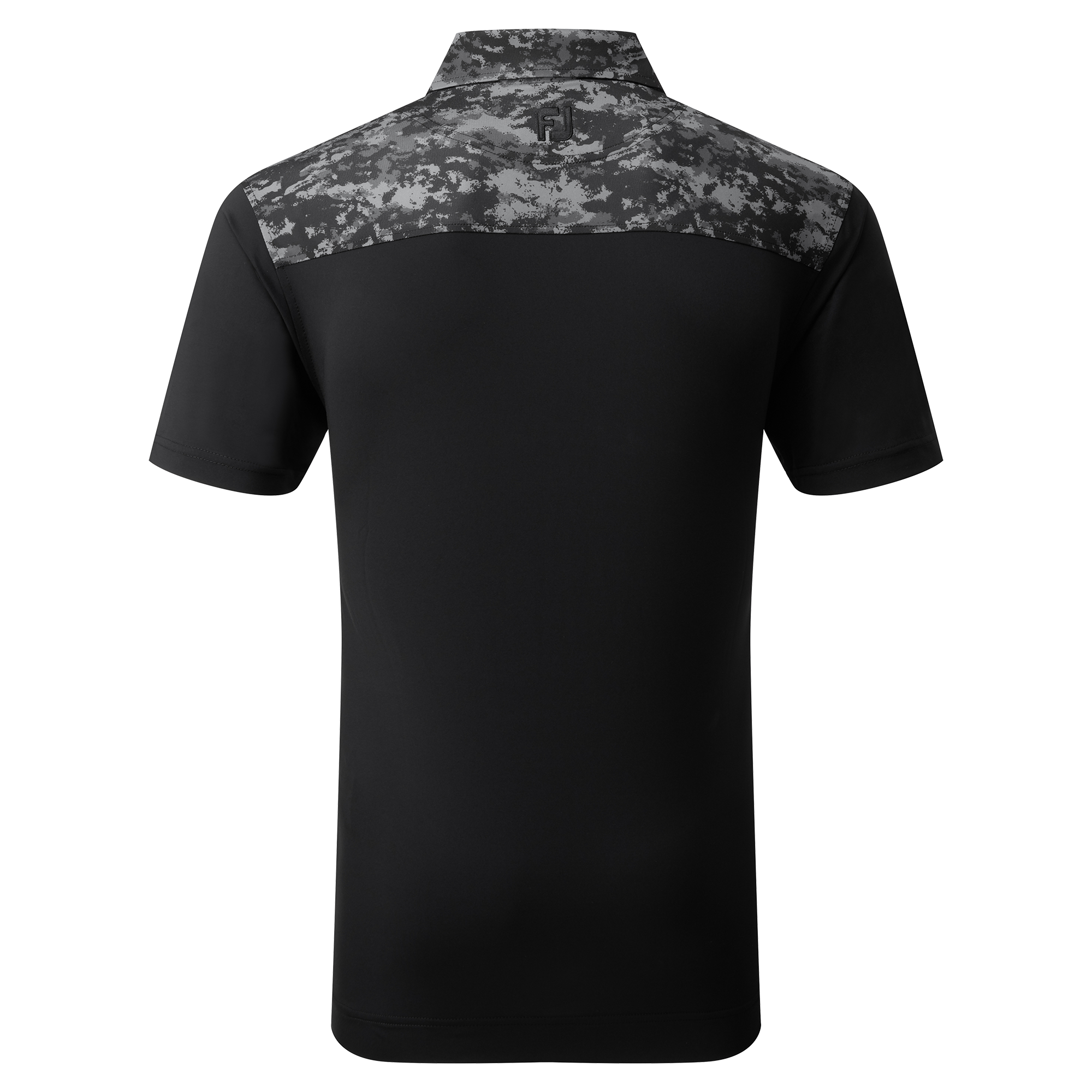 Polo imprim&eacute; Camouflage sur col et &eacute;paules