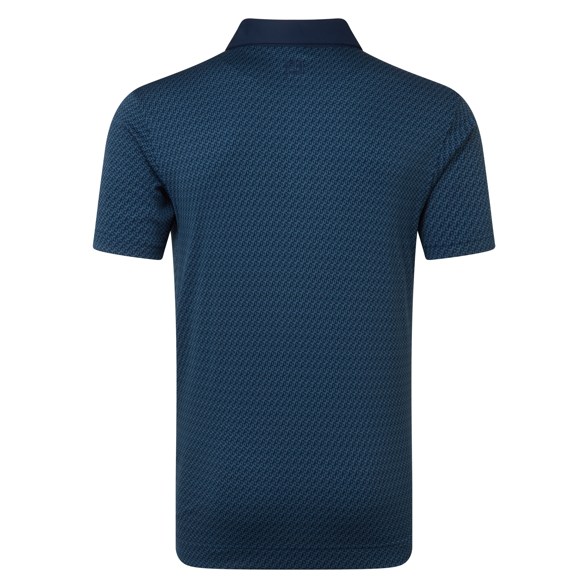 Polo Jacquard imprim&eacute; g&eacute;om&eacute;trique