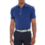 Polo imprim&eacute; Camouflage sur col et &eacute;paules