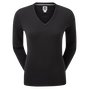 Pullover en laine col V