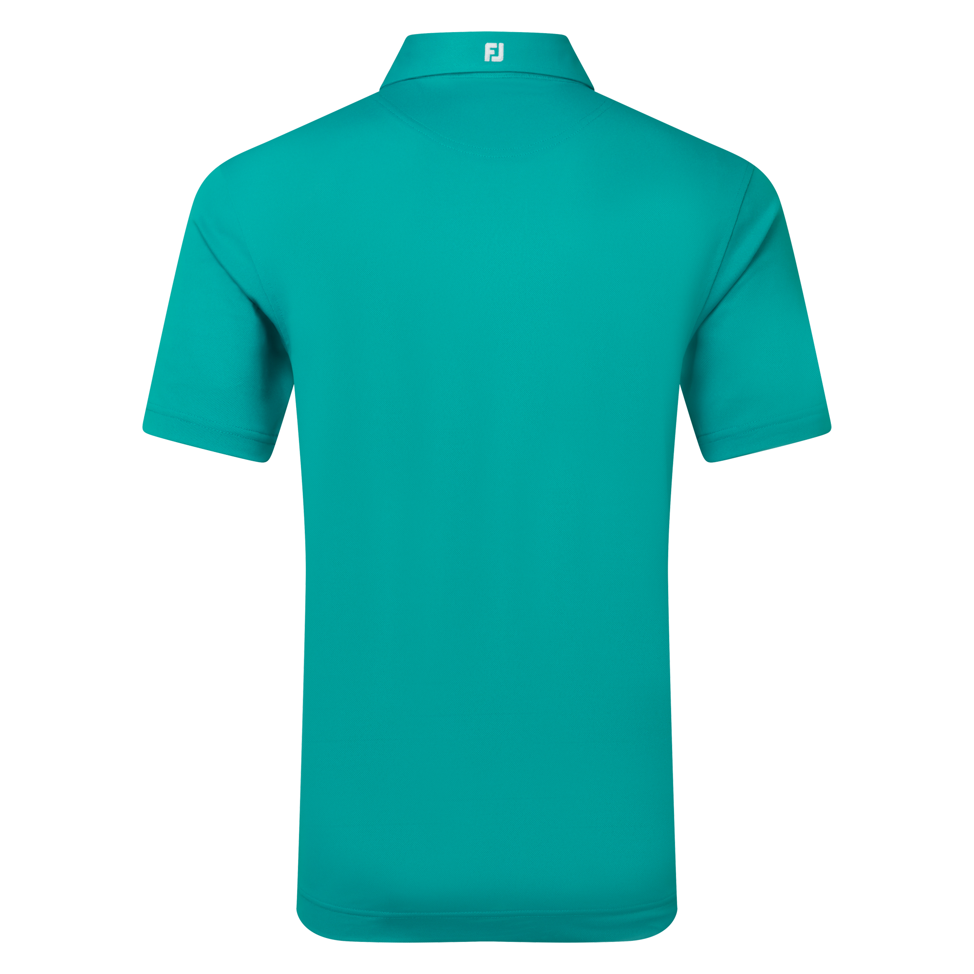 Polo Stretch Piqu&eacute; uni avec logo FJ sur col