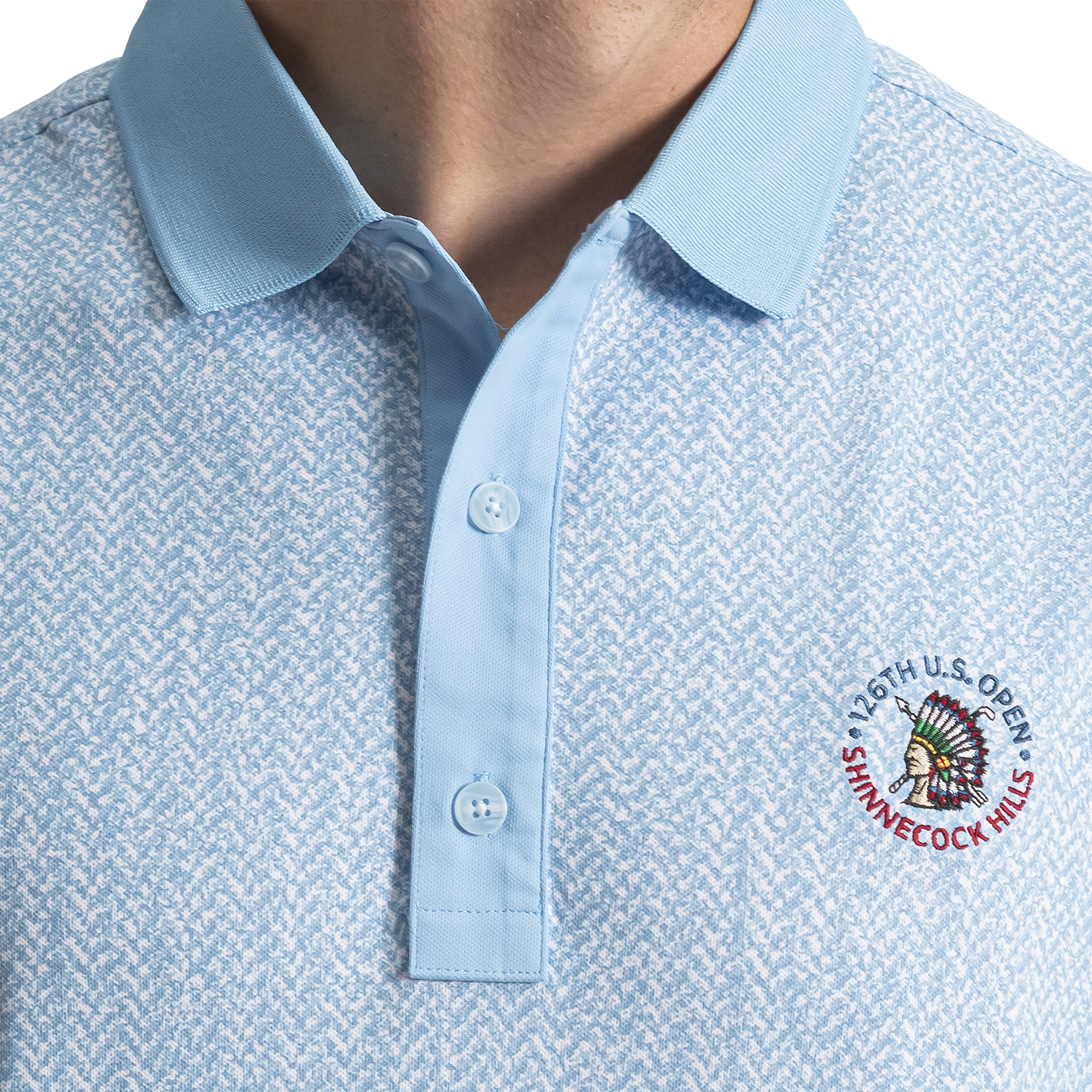 2026 U.S. Open Herringbone Pique