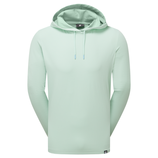 Hoodie Jacquard imprim&eacute; Ottoman