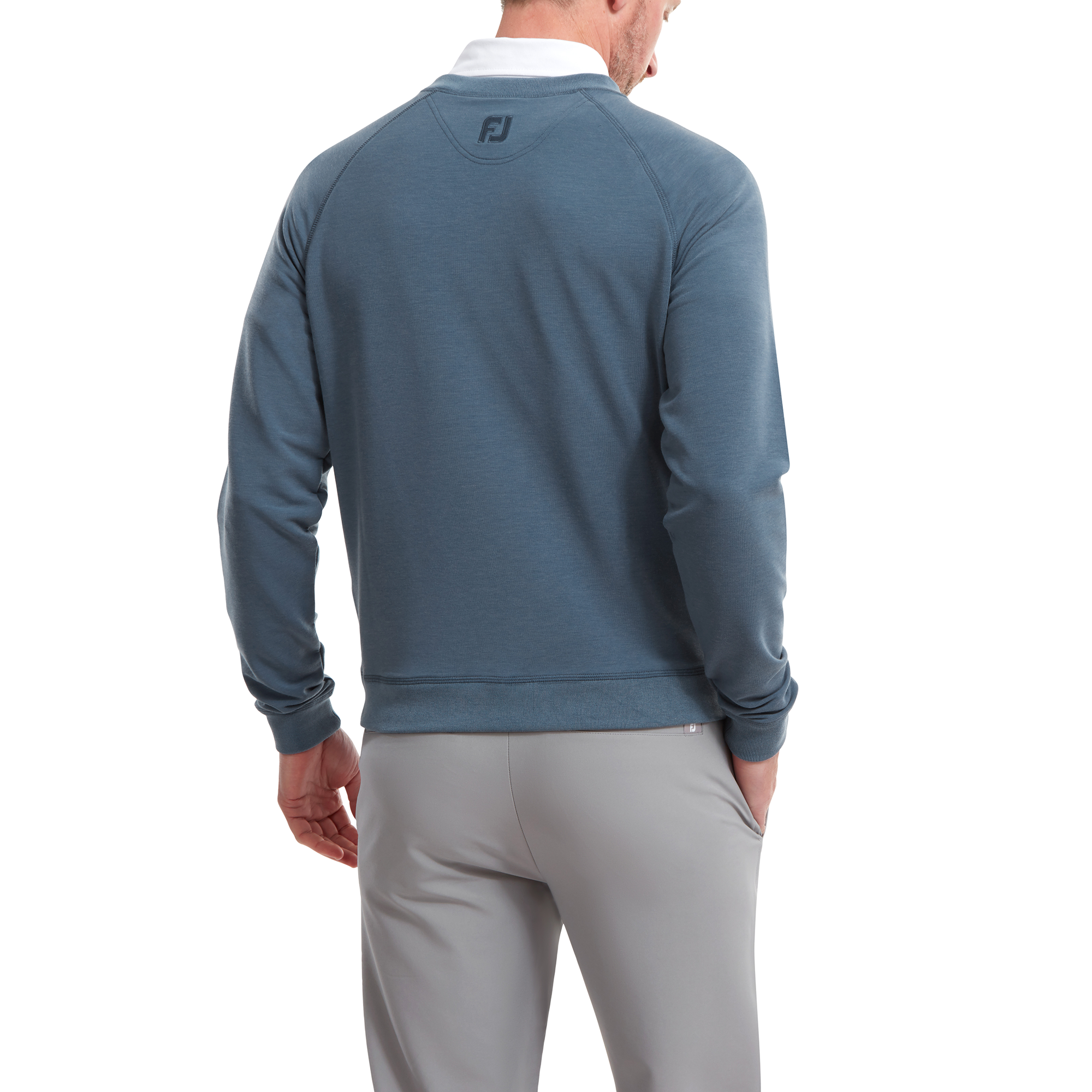 Sweat avec &agrave; col rond French Terry