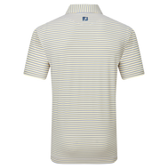 Polo en fil d'Ecosse à rayures