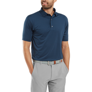 Polo en fil d'Ecosse à micro rayures