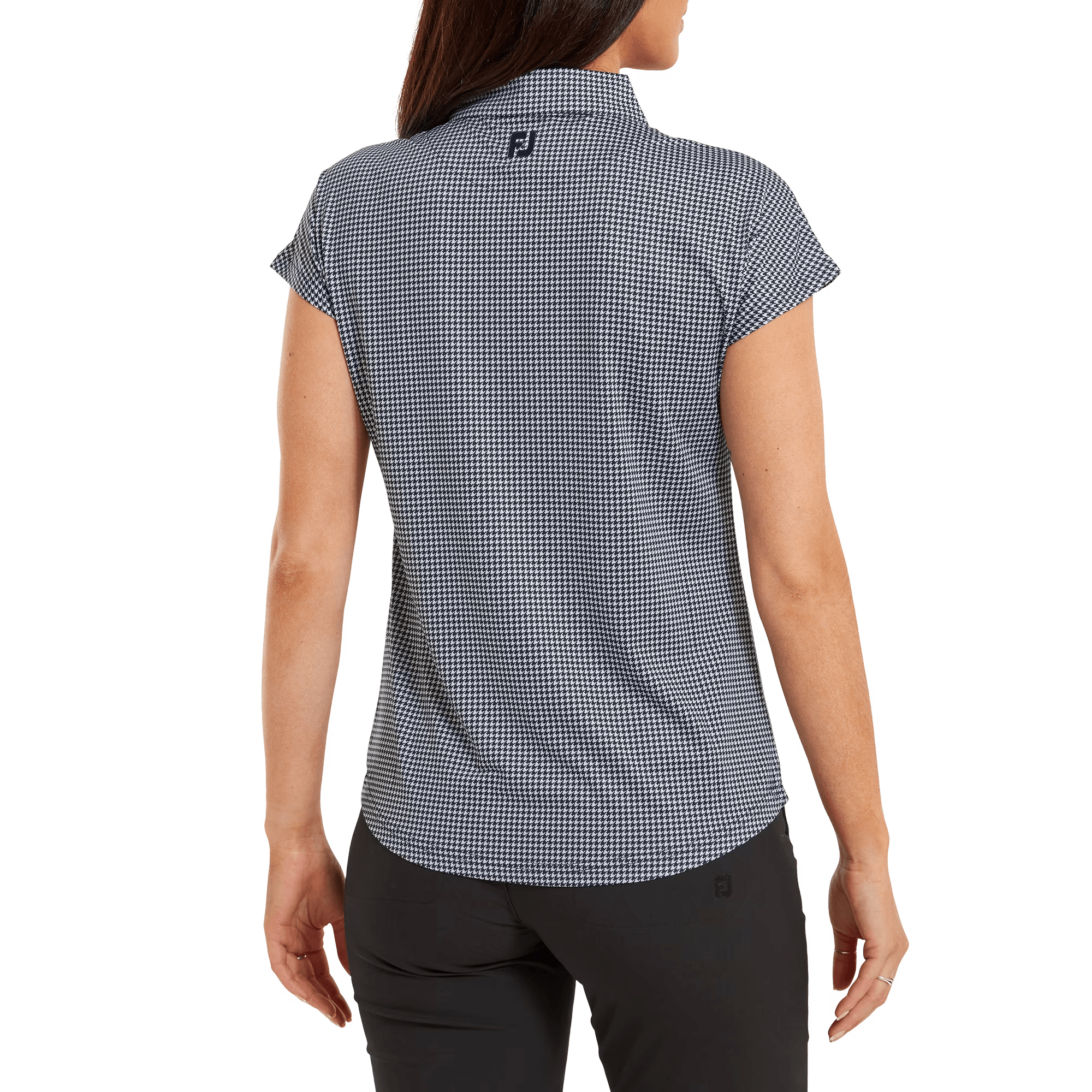 Polo imprim&eacute; Pied-de-poule