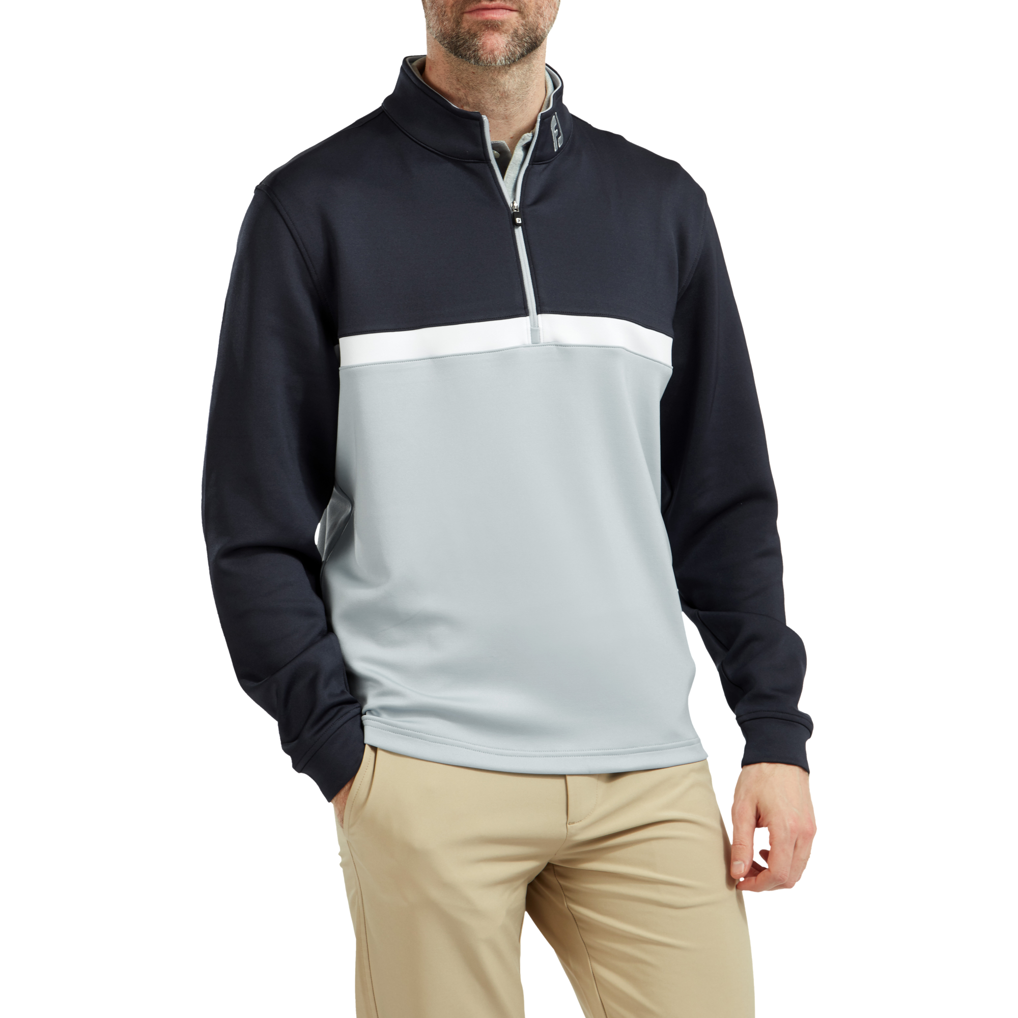 Pullover Chill-Out &agrave; blocs de couleurs