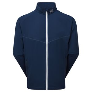 Chemise coupe-vent FootJoy THE PLAYERS bleu marine à manches courtes et demi-zip pour homme Chemise coupe-vent FootJoy THE PLAYERS bleu marine à manches courtes et demi-zip pour homme