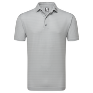 Polo en fil d'Ecosse imprimé Octogones