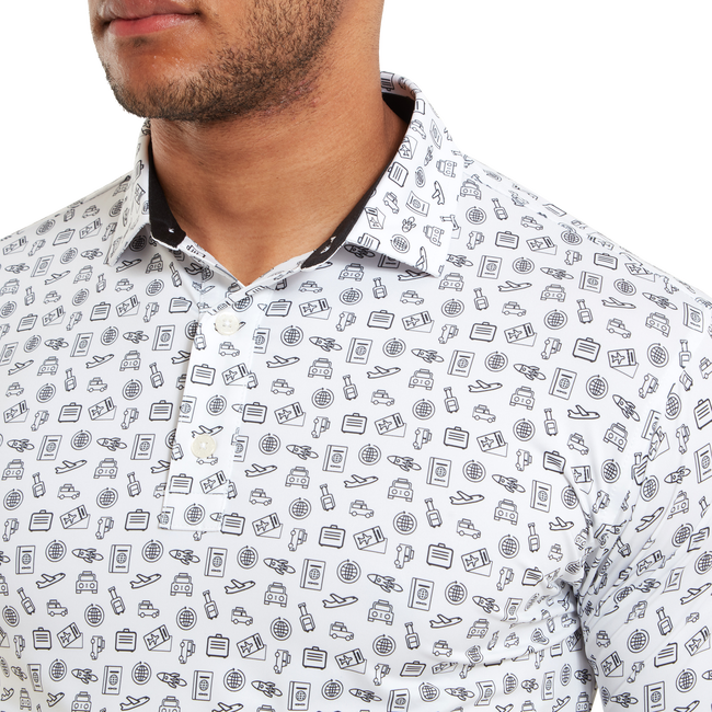 Polo imprimé Voyage