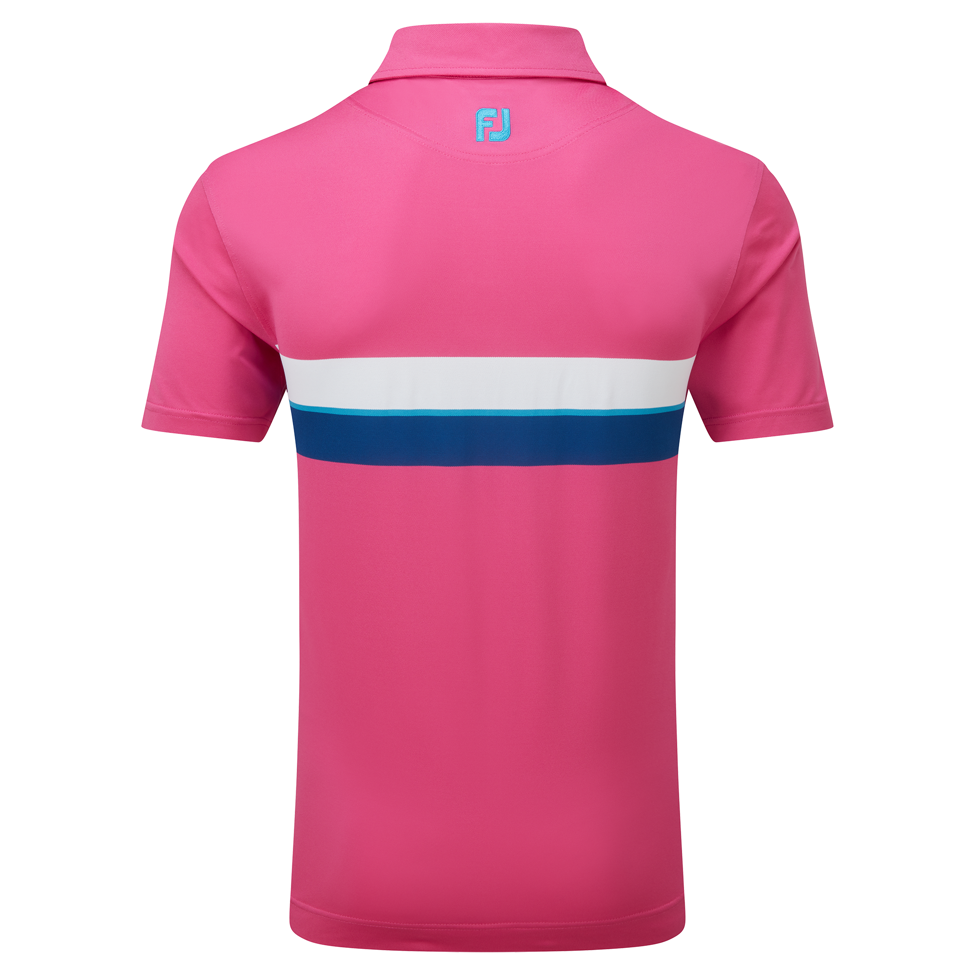 Polo piqu&eacute; avec double bandes sur poitrine