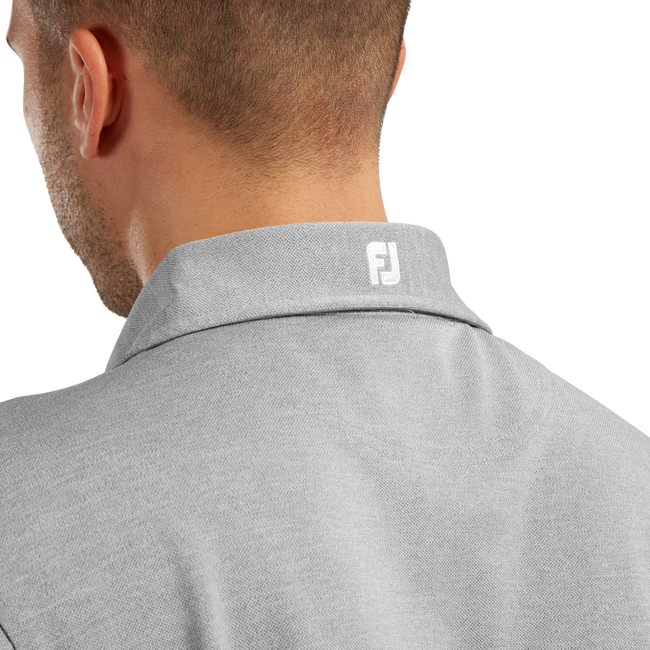 Polo stretch piqué uni