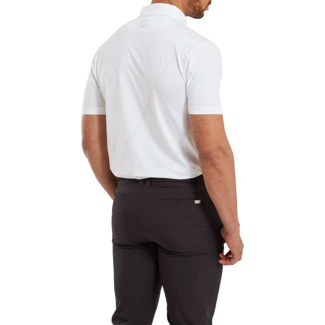 Polo imprimé Raker en fil d'Ecosse