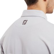 Polo piqué avec double bandes sur poitrine