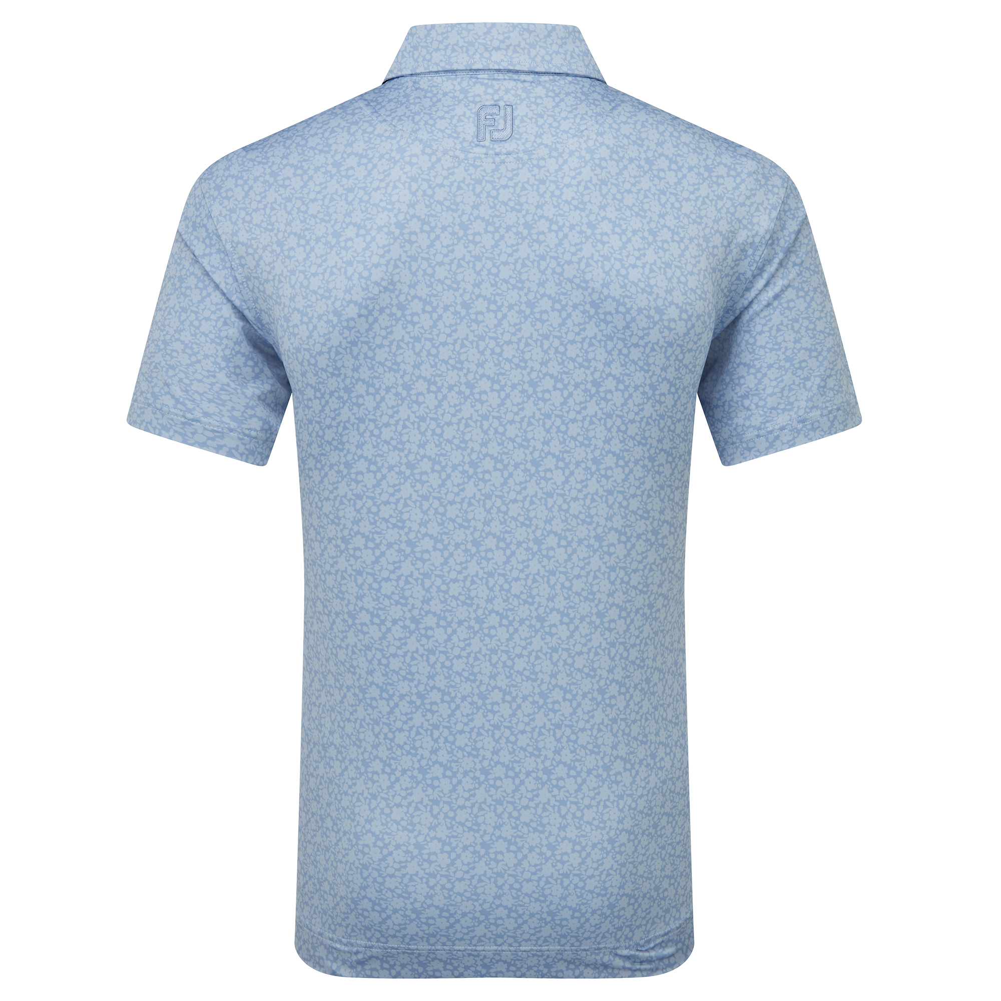 Polo en fil d'Ecosse impression florale