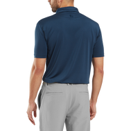 Polo en fil d'Ecosse à micro rayures