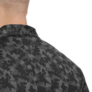 Polo en fil d'Ecosse imprimé camouflage