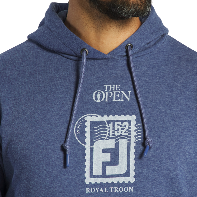 Hoodie imprimé timbre-poste FJ pour la 152e édition de l'Open Championship