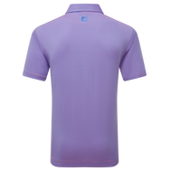 Polo en fil d'Ecosse à micro rayures