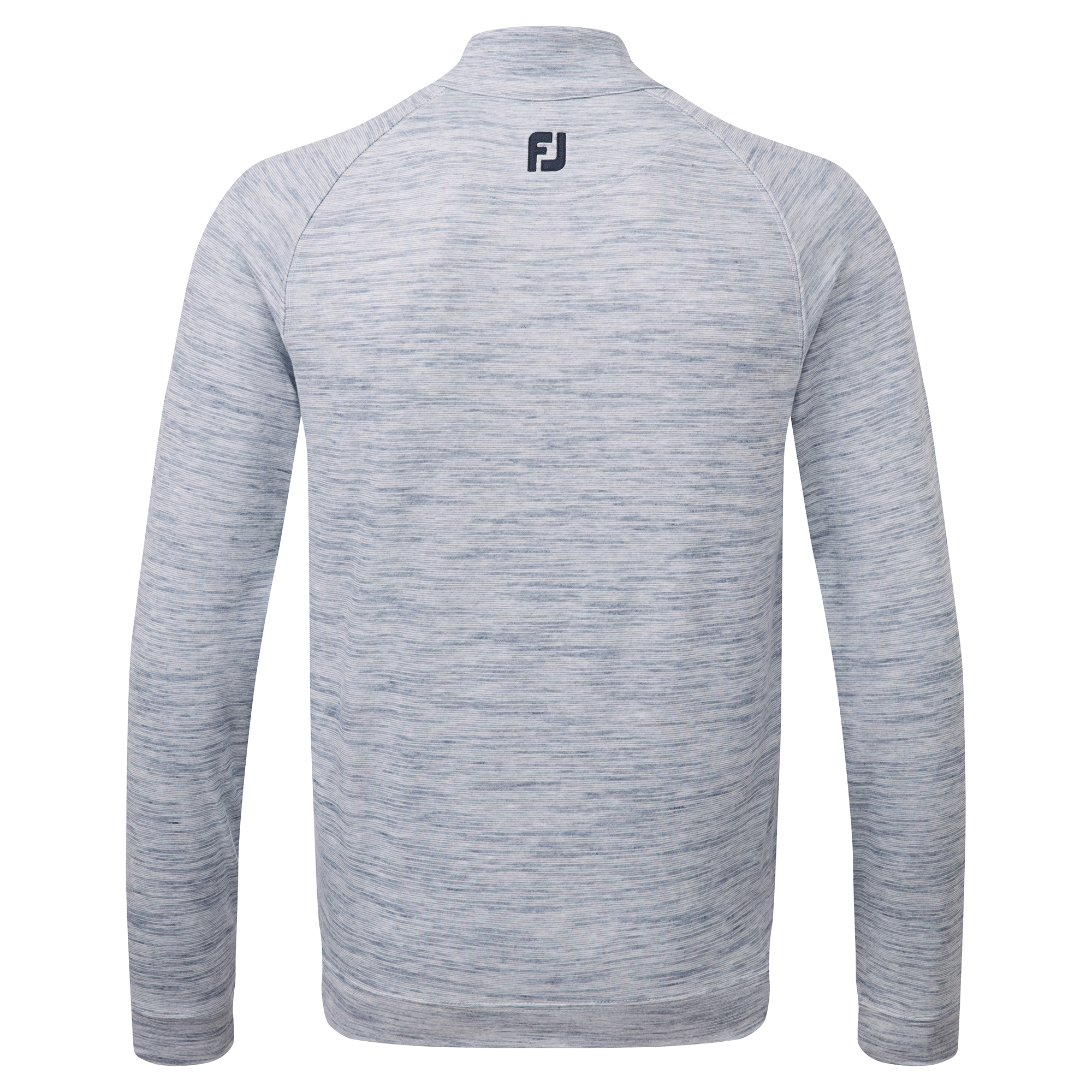 Pullover Full-Zip en laine &agrave; motif Space Dye