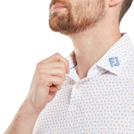 Polo piqué imprimé gélule