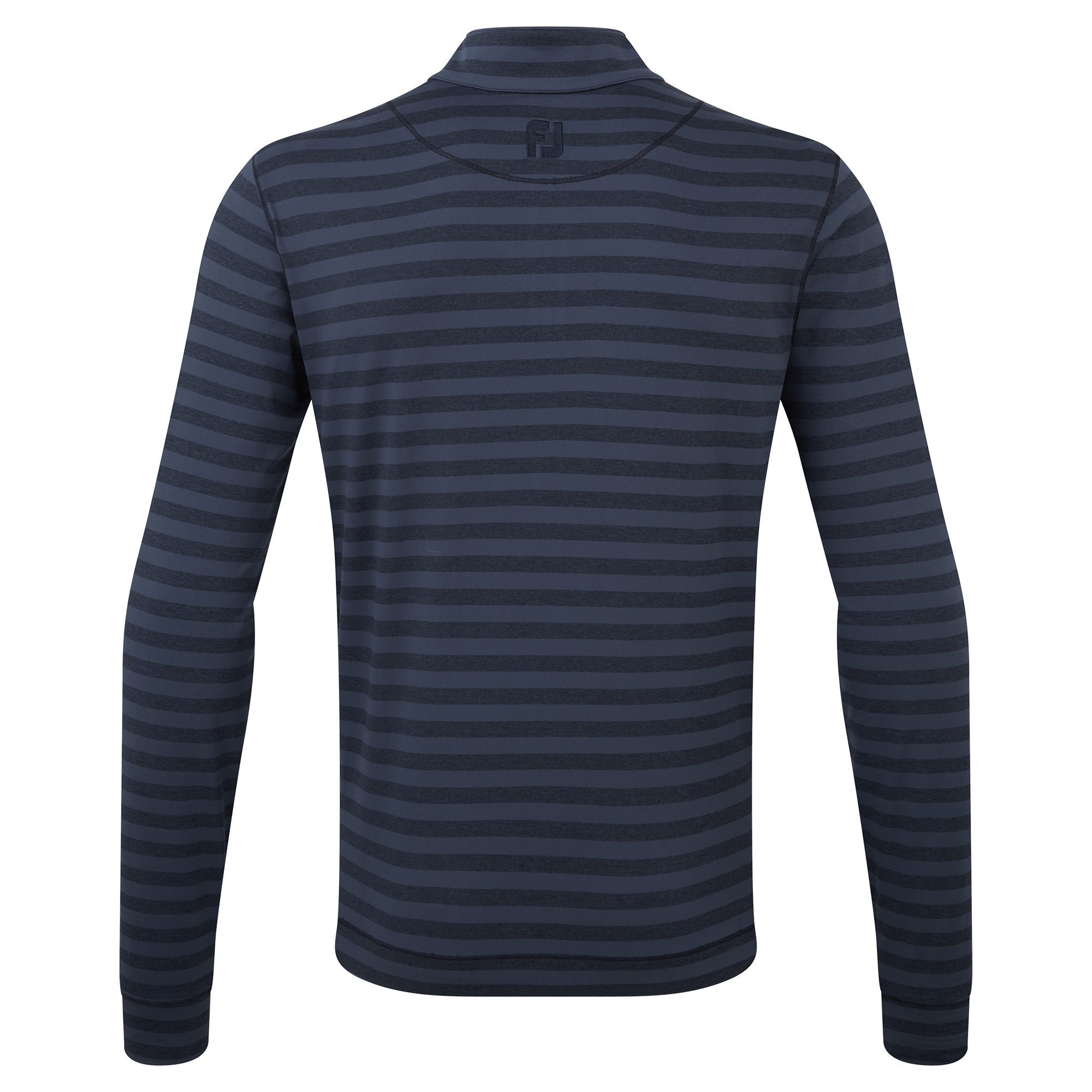 Pullover Chill-Out en jersey ray&eacute; ton sur ton