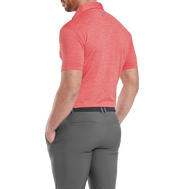 Polo en fil d'Ecosse impression chinée