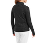 Pullover zipp&eacute; avec imprim&eacute; Floral textur&eacute;