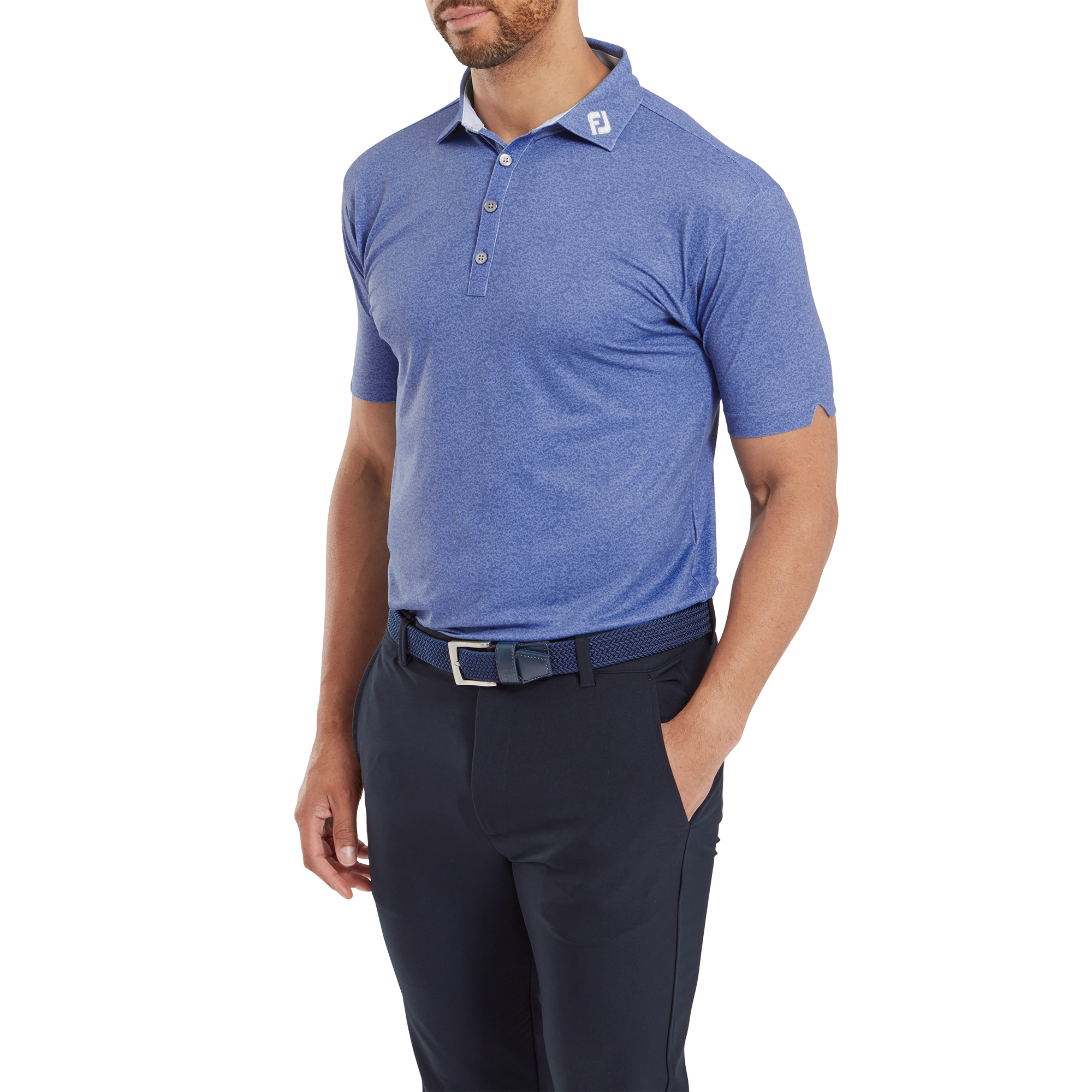 Polo imprim&eacute; Texture