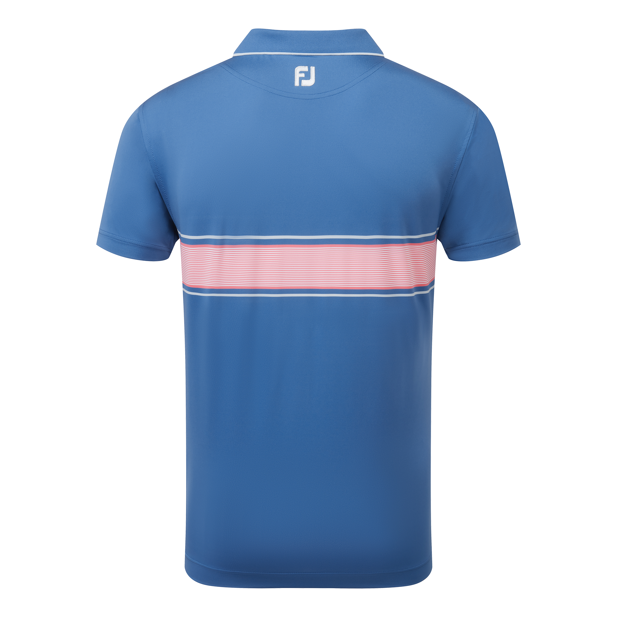 Polo avec bande &agrave; rayures