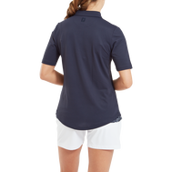 Polo piqué uni manches courtes