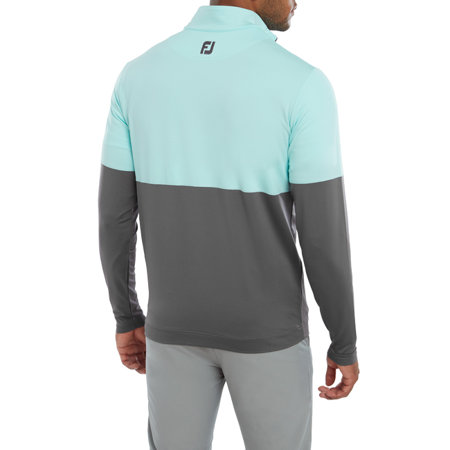 Pullover avec blocs de couleurs