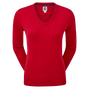 Pullover en laine col V