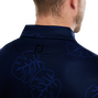 Polo Piqu&eacute; imprim&eacute;s Feuille tropicale