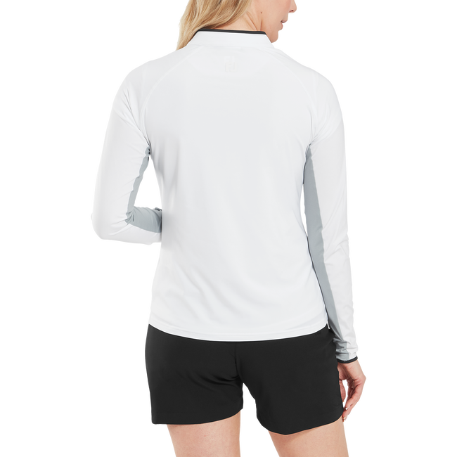 Manches longues anti-uv avec 1/4-Zip