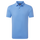 Polo chiné uni en fil d'Ecosse