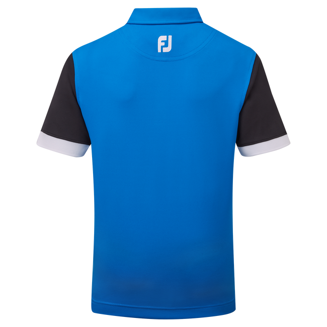 Polo Piqué Junior avec blocs de couleurs