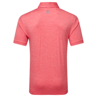 Polo en fil d'Ecosse impression chinée