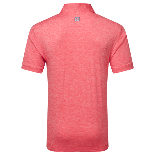 Polo en fil d'Ecosse impression chinée