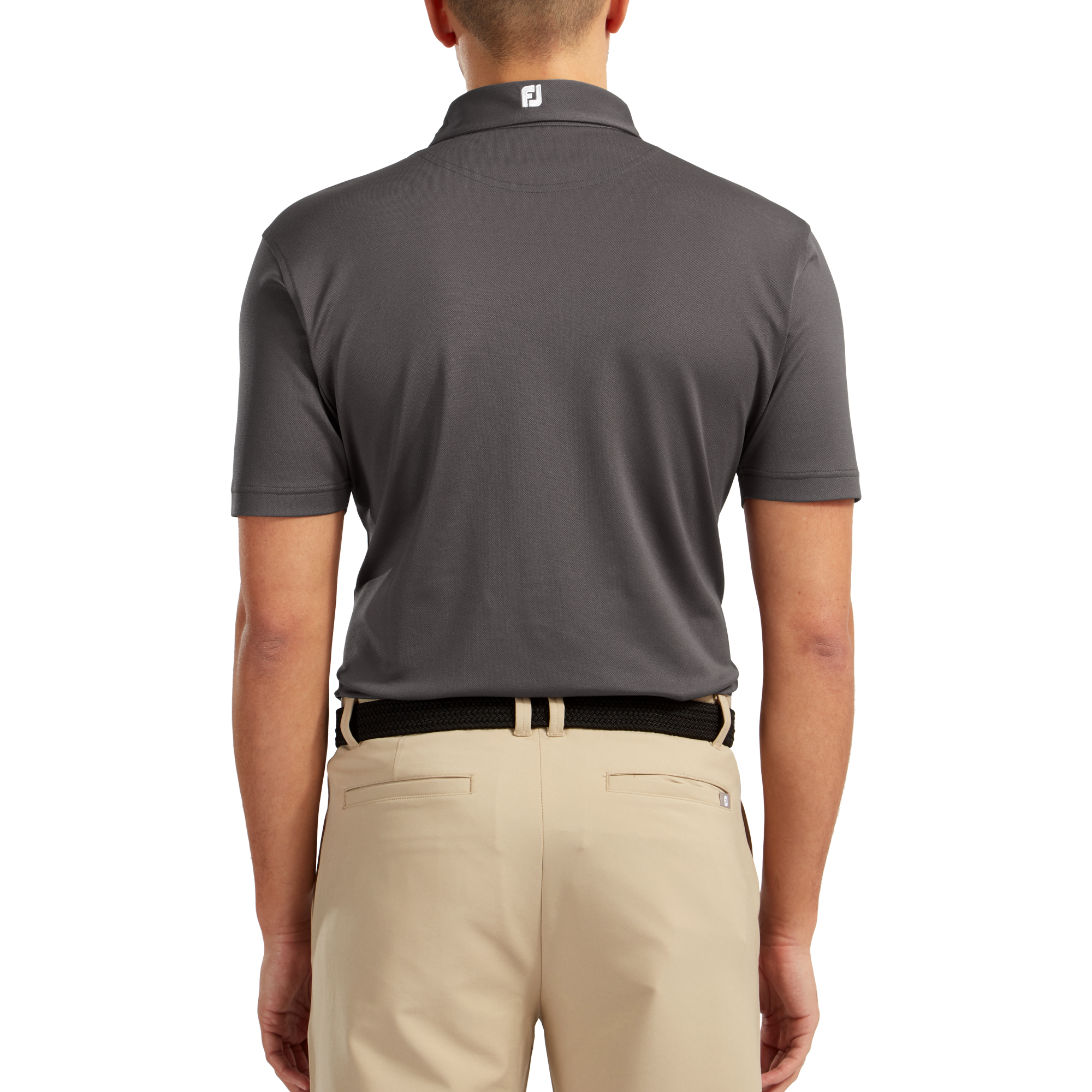 Polo stretch piqu&eacute; uni