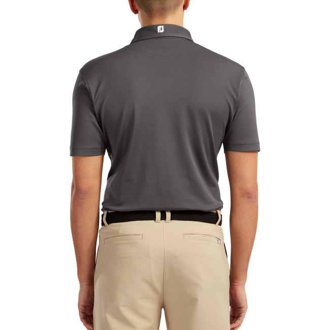 Polo stretch piqué uni
