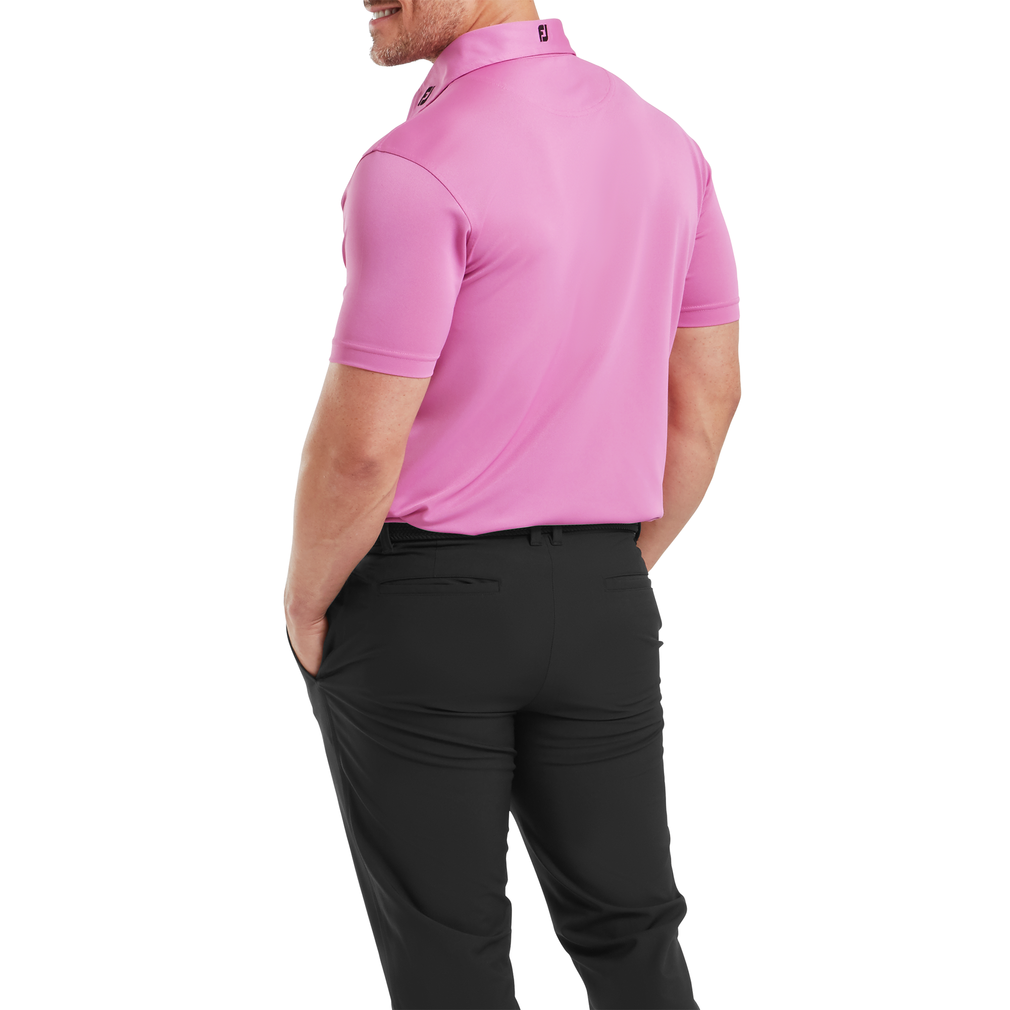 Polo stretch piqu&eacute; uni