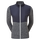 Melierte Jacke mit Reißverschluss