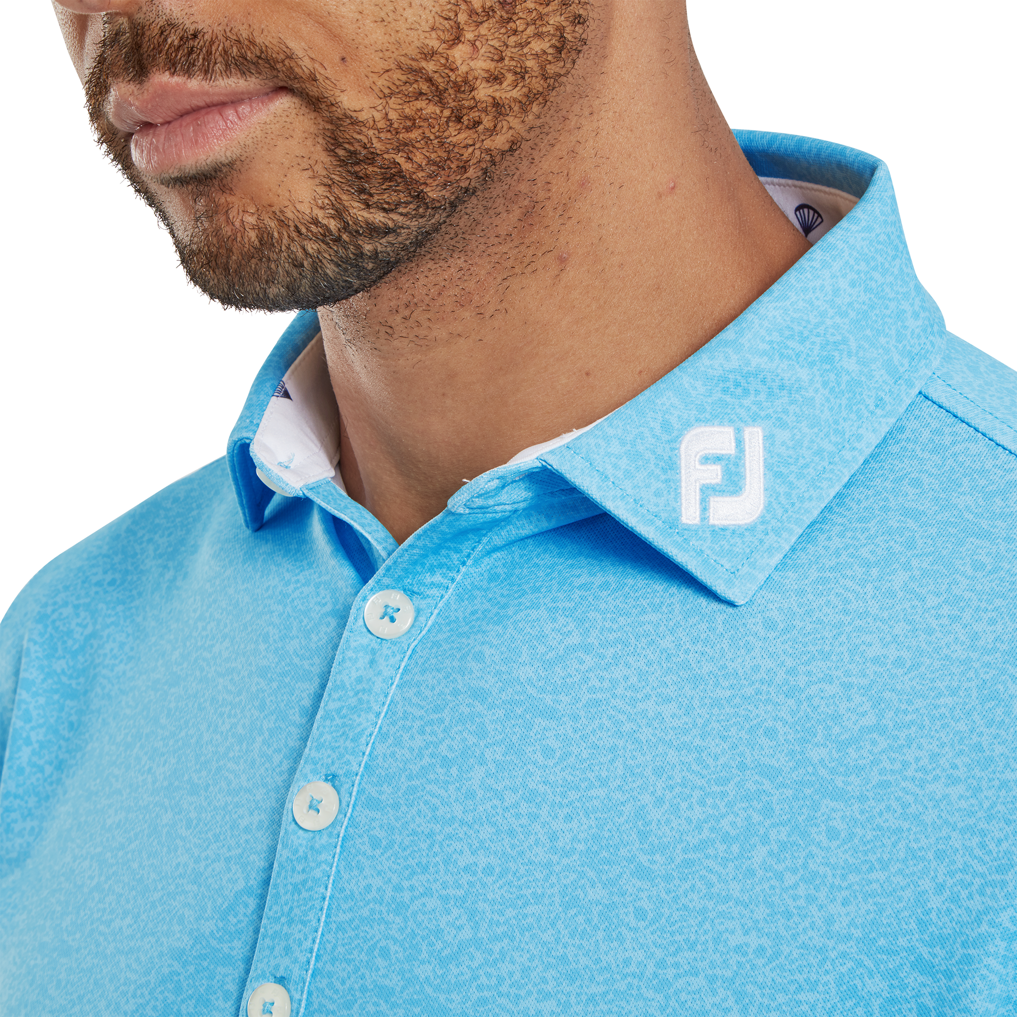 Polo imprim&eacute; Texture