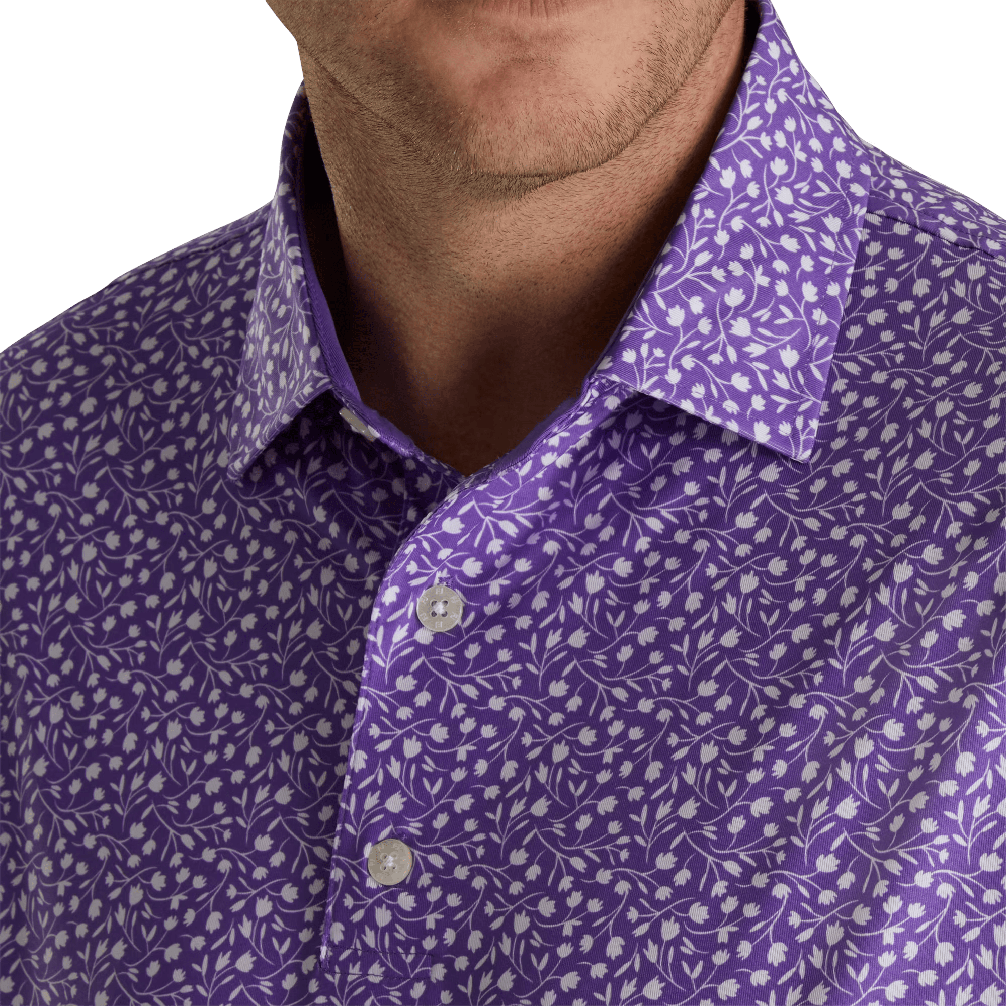 Polo imprim&eacute; Tulipe